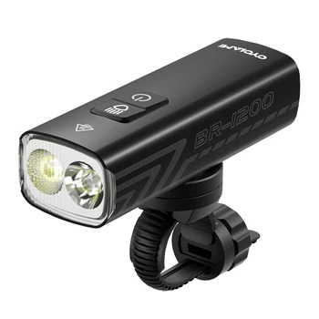 CYCLAMI Bike Headlight Bicycle Front Light Flashlight Handlebar Type-C MTB Road Highlight…