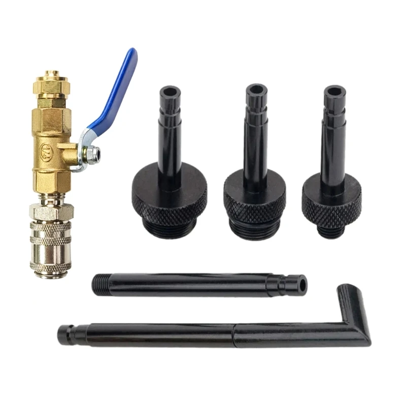 Automatic Transmission Oil Filler Systems With Adapter For Mechanic Fluid Change Smooth Transmission Maintenance Service