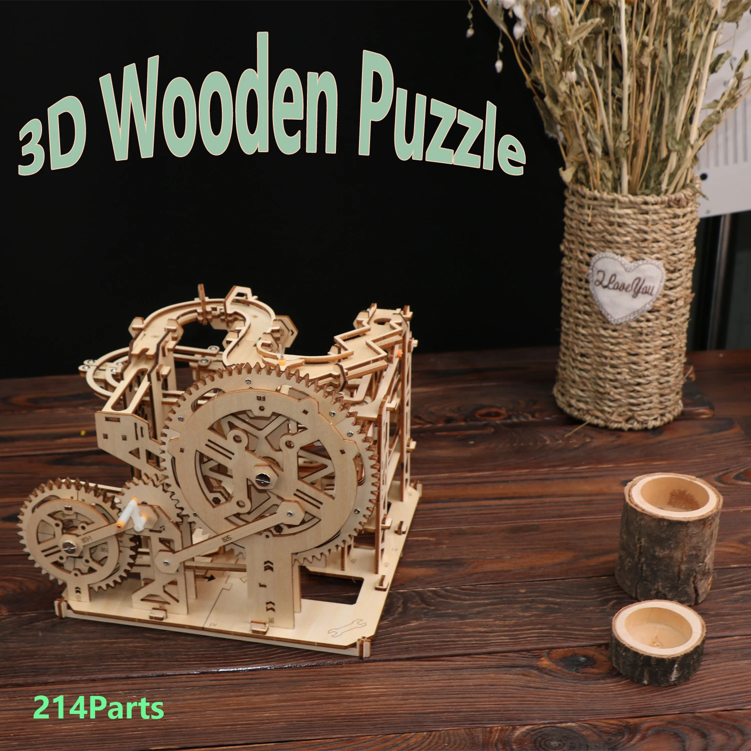 

3d wooden jigsaw puzzle irregular mechanical model kit Children's educational toy gift Diy crafts adult parent-child interactive