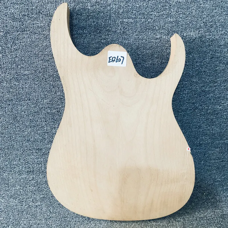 

EB627 Raw Materials for Custom Electric Guitar DIY Unfinished ST Guitar Body in Solid Wood with Damages Sales
