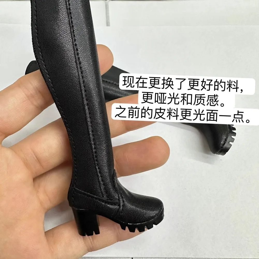 Toyscentre TCT-019 1/6 Female Fashion Long Boots Hollow Heels Shoes Model Fit 12'' Action Figure Body In Stock