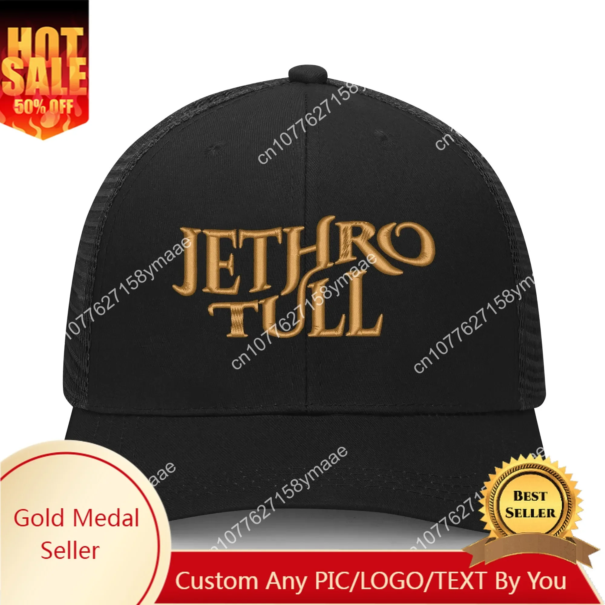 

Jethro Tull Rock Pop Embroidery Hat Mens Womens Sports Baseball Hat Hip Hop Breathable Summer Headwear Custom Made Caps Logo
