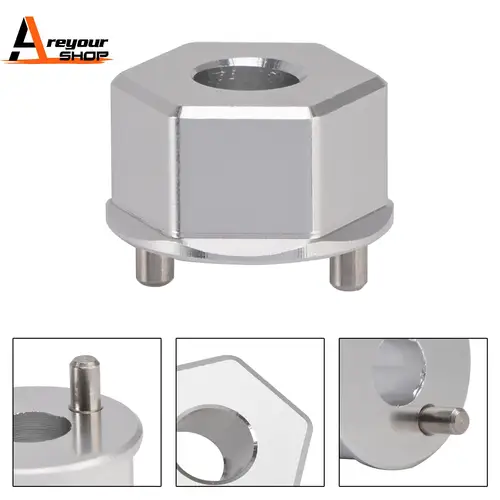 2013-2015 2 pines para herramienta de zócalo de pistón de choque Fox Float CTD, igual que # 398-00-227-A