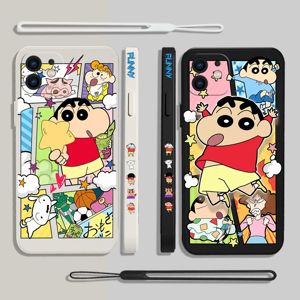 Anime Slam Dunk Phone Case For OPPO Reno 3 4 8 8T 8Z 7 7Z 6 5 F19 F9 Pro 4G 5G Liquid Soft Silicone Cover With Hand Strap