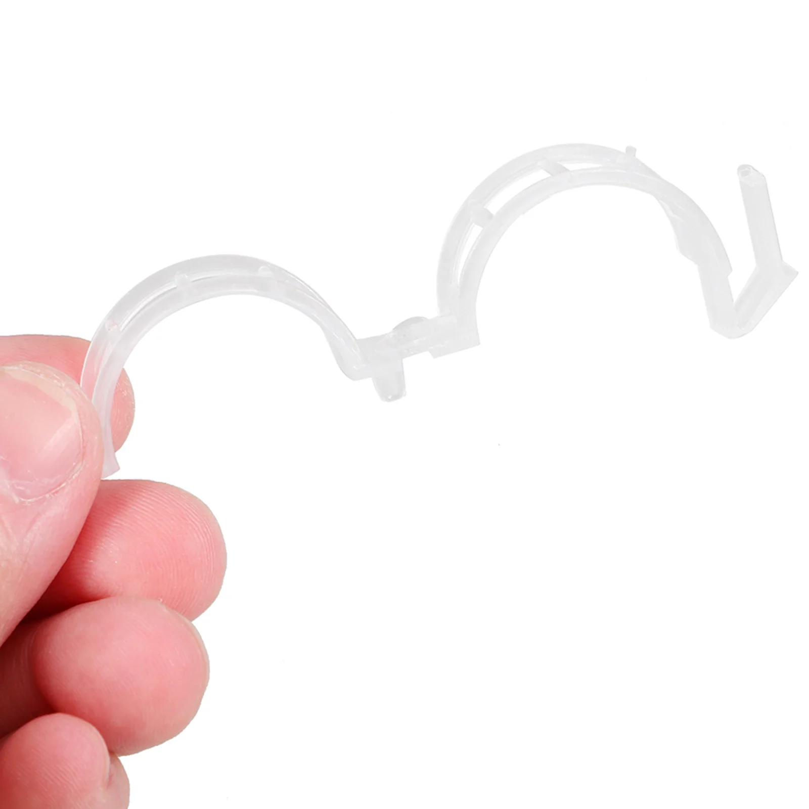 

400Pcs Garden Plastic Clips Adjustable Vine Support Clamps for Tomato Stems Reusable Weatherproof Plant Fixing Clips for Farms