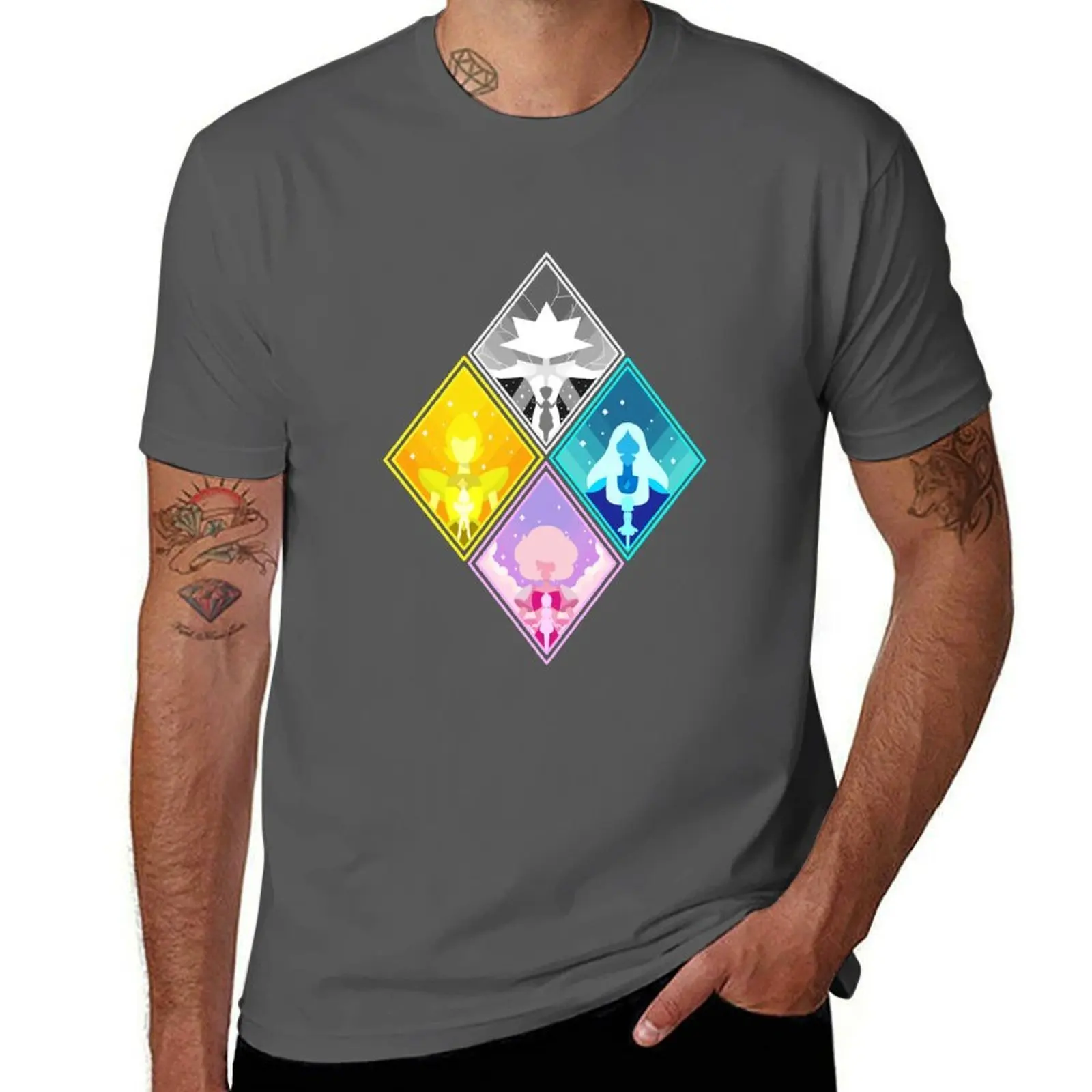 The Great Diamond Authority T-Shirt Casual Fashion Short Sleeve Cotton T-Shirt
