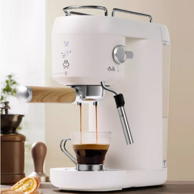 

Portable Coffee Maker Nordic Household Small Italian Semi-automatic Concentrated Milk Foam US Standard 110V220V Easy Shuttle