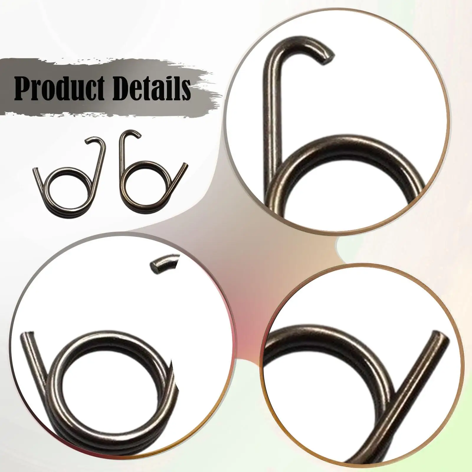 

2 Pieces Electric Forklift Lift Switch Return Spring Forklift Spare Parts Component, 1.6cm