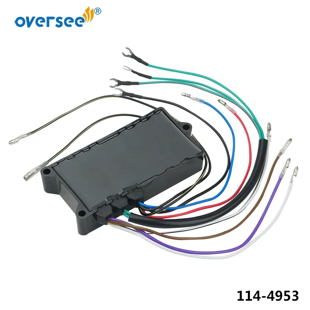 Oversee 18495A10 18495A12 CDI Switch Box Power Pack For Mercury Outboard 65HP-90HP 18495A19 18495A26 114-4953 18-5790