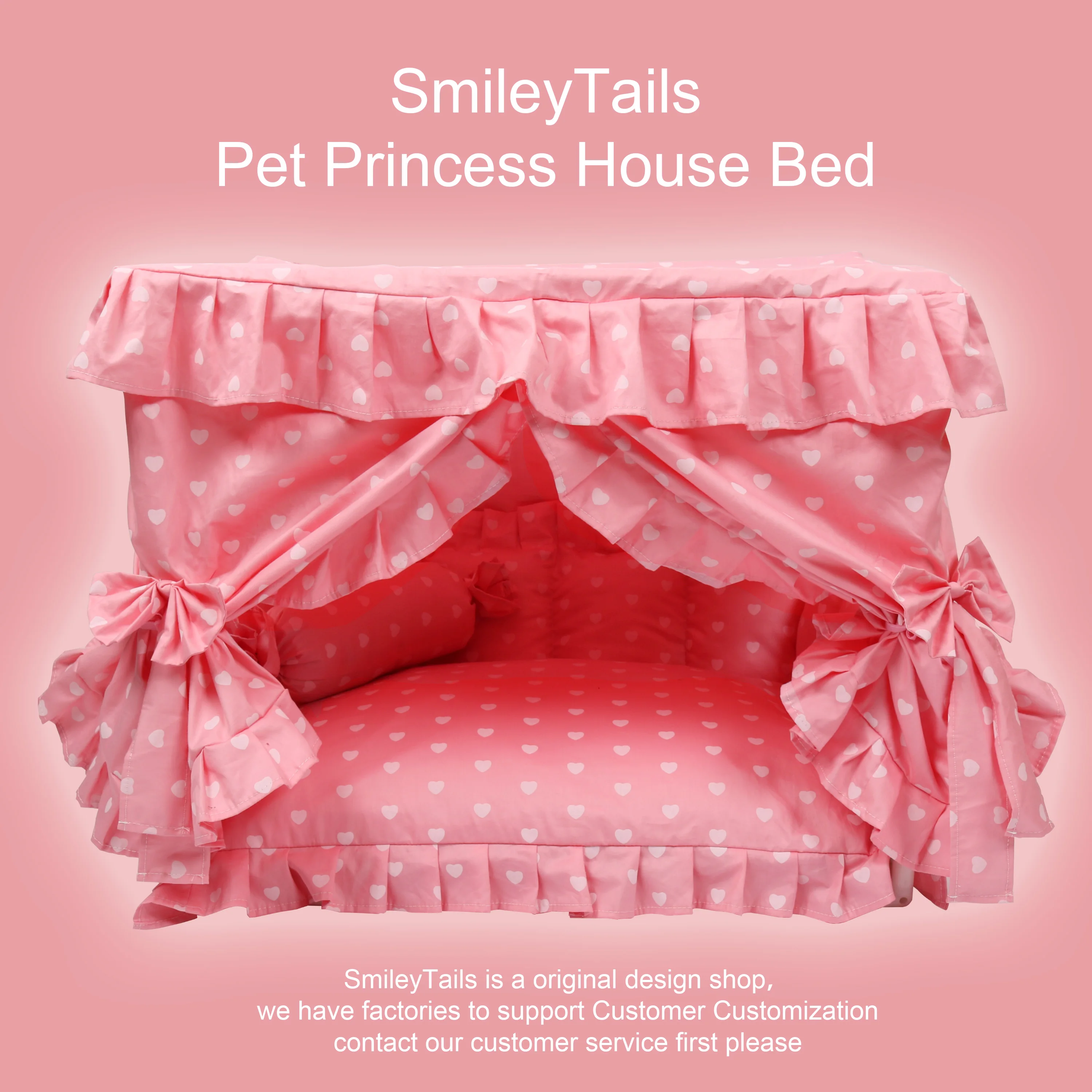 

Pet Princess Luxury Deluxe House Fluffy Winter Warm Cozy Dog Cat Puppy Kitten Items Bed Sofa Kennel Nest Fleece Velvet