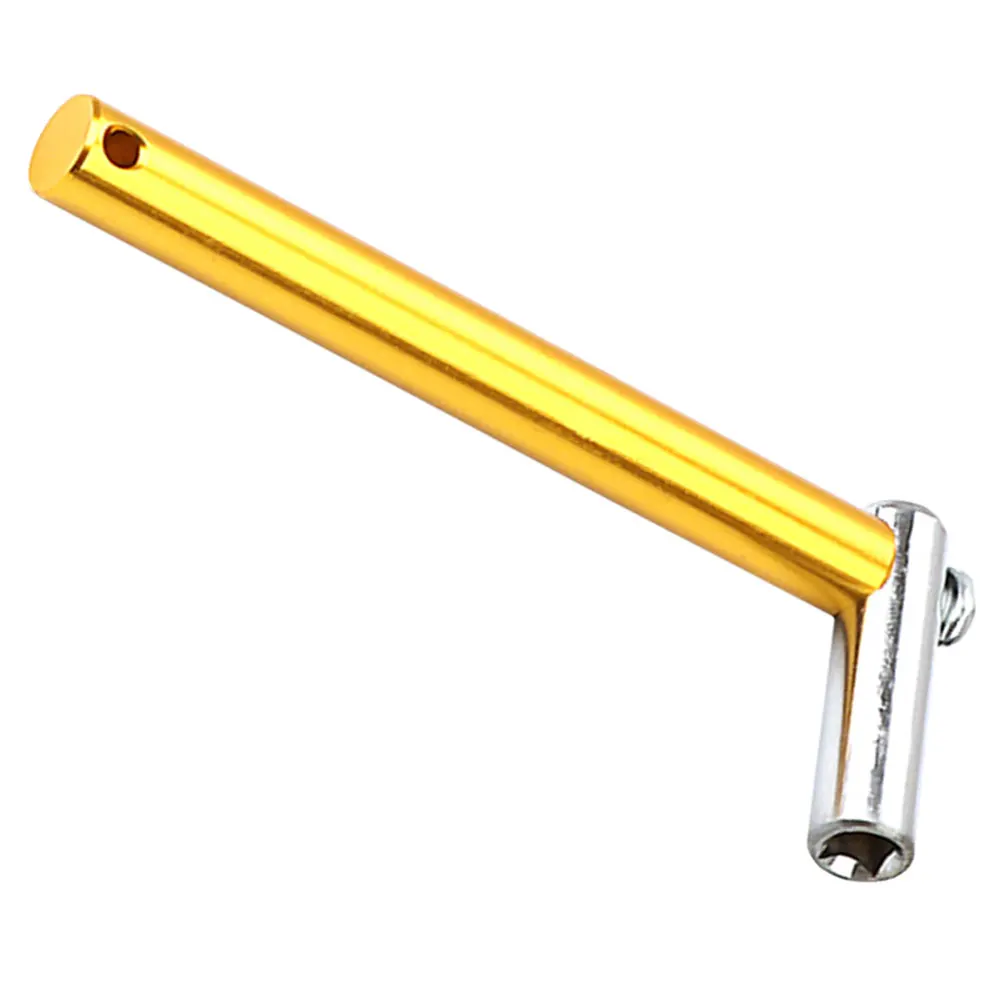 

Handles Drum Wrench Metal Tuner Hardware Key Accessories Keys for Tuning Drums Golden