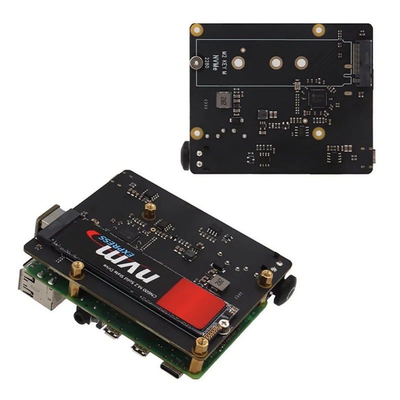 Placa de expansão x873 para raspberry pi 4 usb para m.2 nvme ssd nas ssd escudo placa de expansão de armazenamento suporte inicialização de ssd