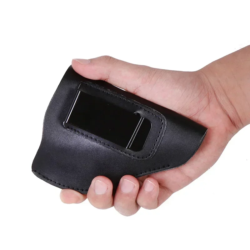 Funda táctica cuero IWB – Transporte oculto pistolas compactas - imagen 4