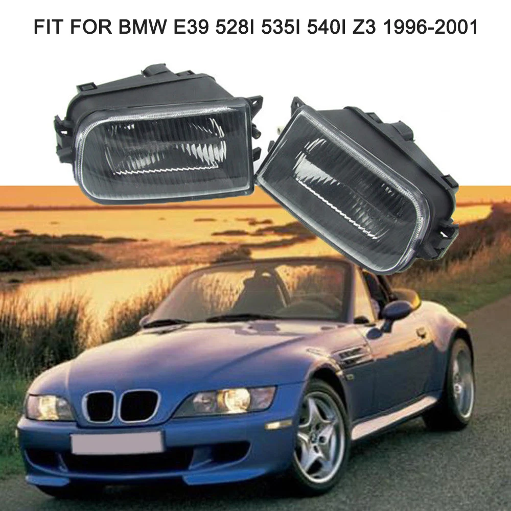 Fog Lights Lamp for BMW E39 5Series 1997-2000 528i 540i Z3 Left/Right Fog Lights Auto Accessories