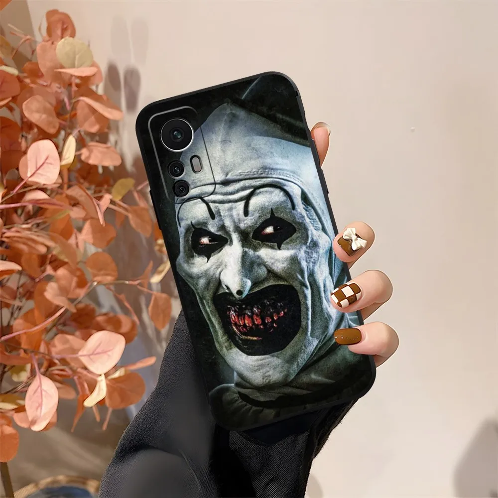 Terrifier Phone Case for Xiaomi Redmi Note 10 13 12 Pro POCO F4 F5 X5 Pro 12 13 11T Lite Ultra Shell Cover