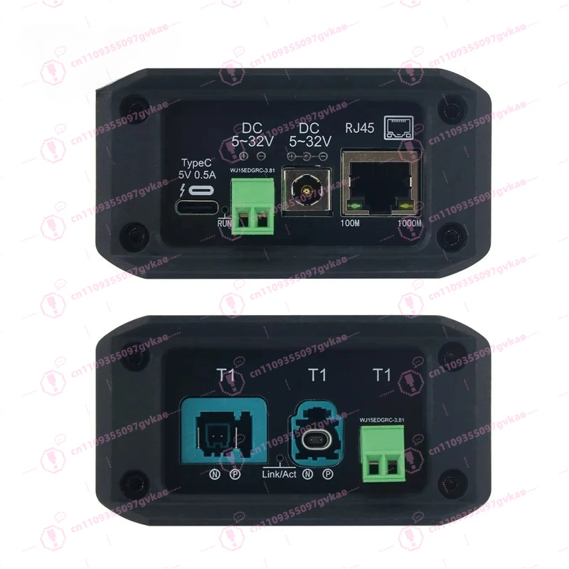 

Автомобильный Ethernet-интерфейс SE2001Pro/SE2001Max 1000 T1 с портом USB Type-C и поддержкой питания от внешнего источника
