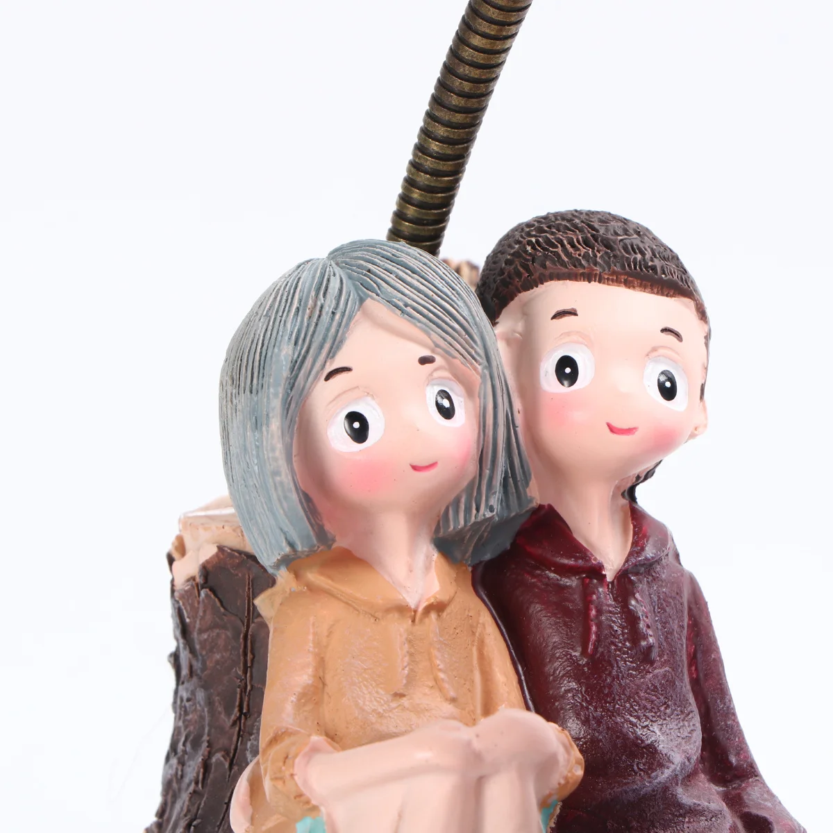 زوجين مصباح الحلي الراتنج ضوء الليل الصغير للمنزل ديكور غرفة المعيشة غرفة نوم الزواج هدية عيد الميلاد الديكور