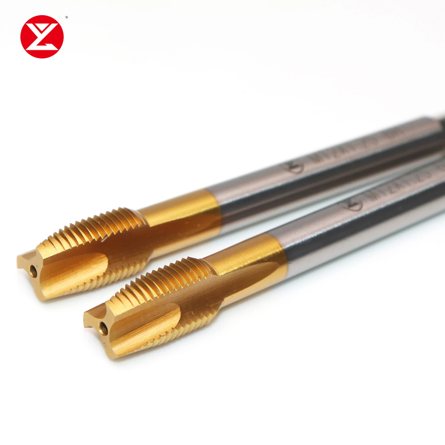 HSSE Spiral Poined Fluted Taps Hand Tap Material Bevel Thread Taps Tools TIN Coating M3 M4 M5 M6 M8 M10 DIN Standard