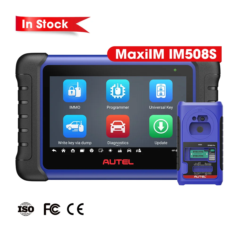 

Universal Autel Im508s Maxisys Im508 Immo Locksmith Key Programmer Tool Car Obd2 Vehicle Diagnostic Machine Scanner For All Cars