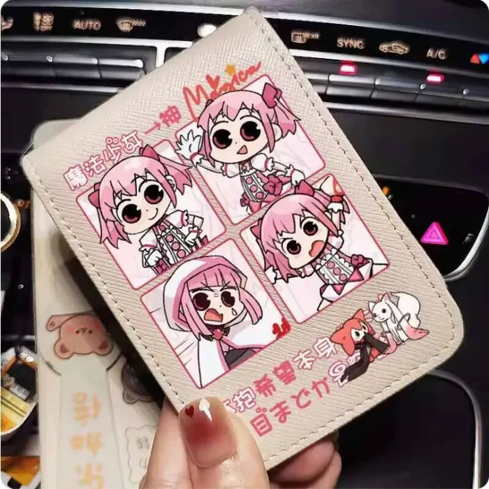 

Аниме Puella Magi Magica Kaname Madoka FS кошелек из искусственной кожи держатель для карт сумка для косплея подарок B791, аниме