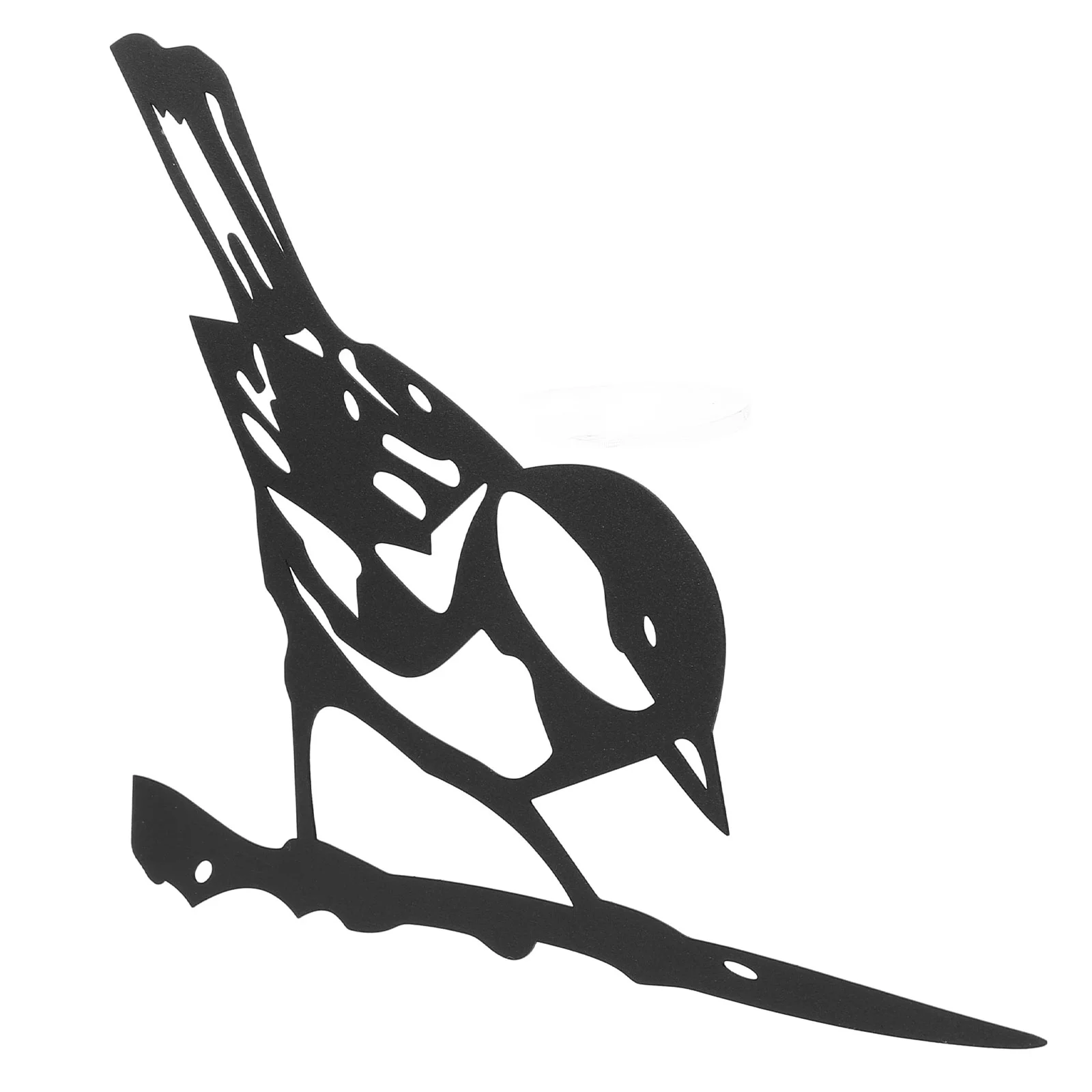 

Wrought Iron Plug-in Bird Statues for Garden Metal Crafts Decoration Tree Ornament Home Decorative Sign Figurine