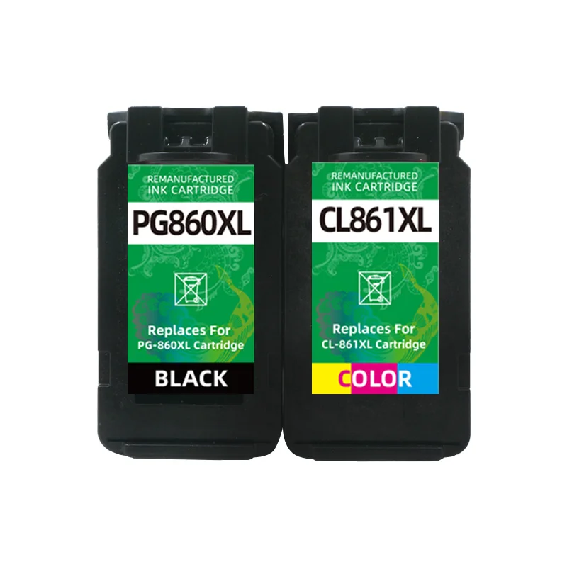 For PG860 CL861 For Canon PG-860 Black cartridge CL-861 Color cartridge for TS5380t TS5380