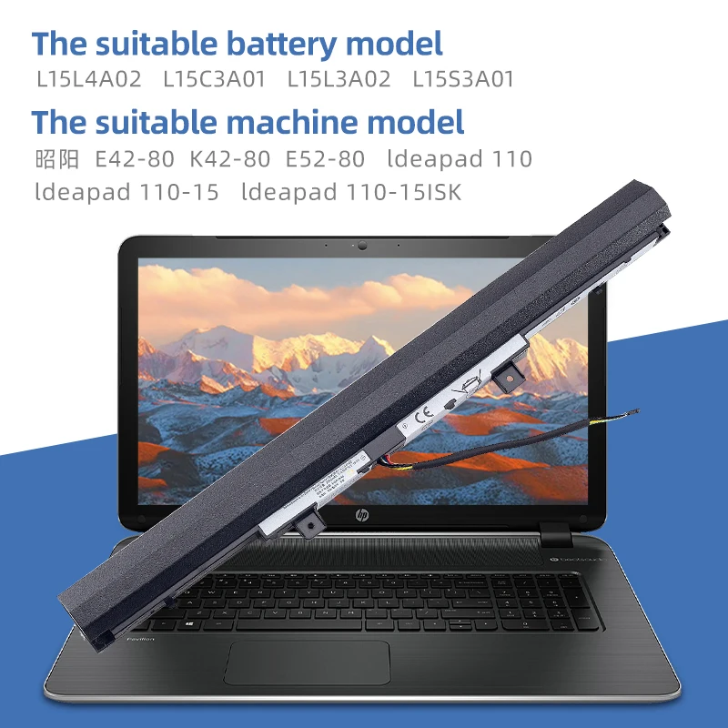 Imagem -06 - Bateria Suozhan L15l4a02 L15m4a02 para Lenovo V11014ast 15ast 15iap 15isk 15ikbl15c4a02l15s4a02l15l4e02 L15c4e01