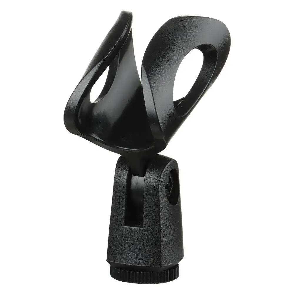 1/4pcs Suporte De Montagem Do Microfone Universal Mic Suporte Com Fio/Clipe De Microfone Plástico Sem Fio Durável Rotativo Suporte Do Microfone Clipe