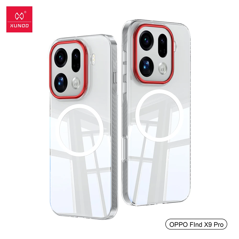 For OPPO Find X9 Pro Case XUNDD Transparent Ultra-thin PC An