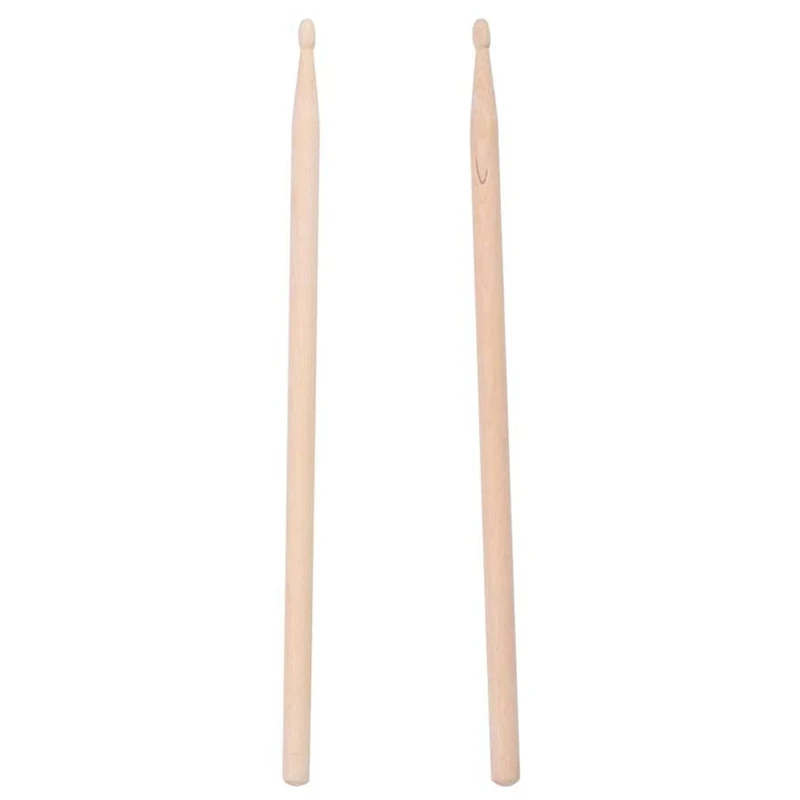 3 Pairs Drum Sticks Maple Drumsticks Wooden Drum Sticks 5A Size with Carry Bag for Playing Practicing Drum