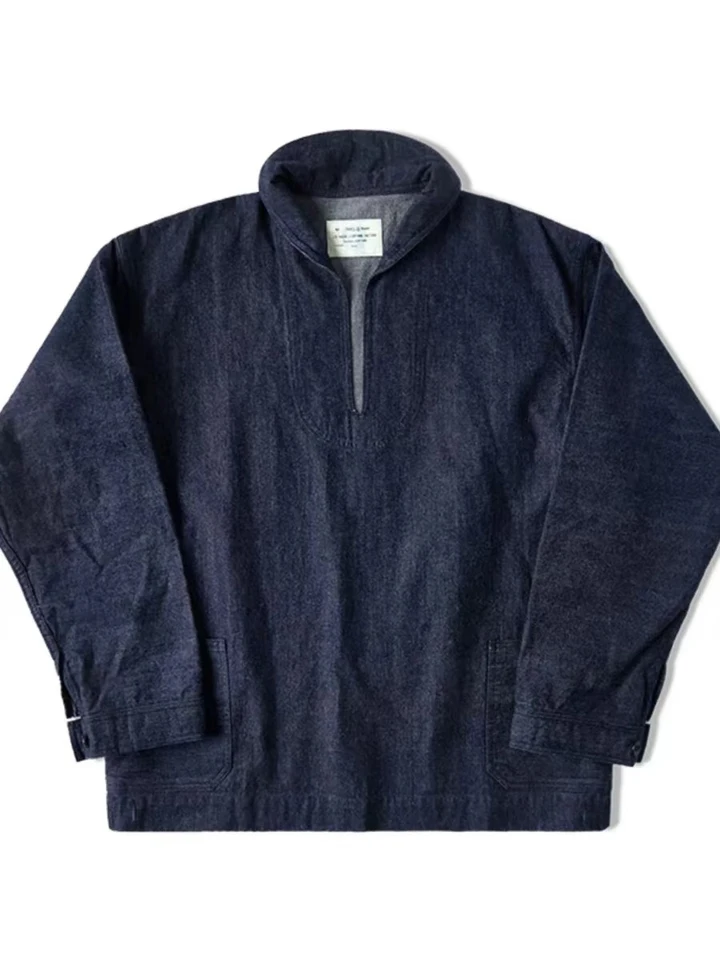 Bronson 1917 Model USN Dungaree Jumper Selvage Denim Pullover