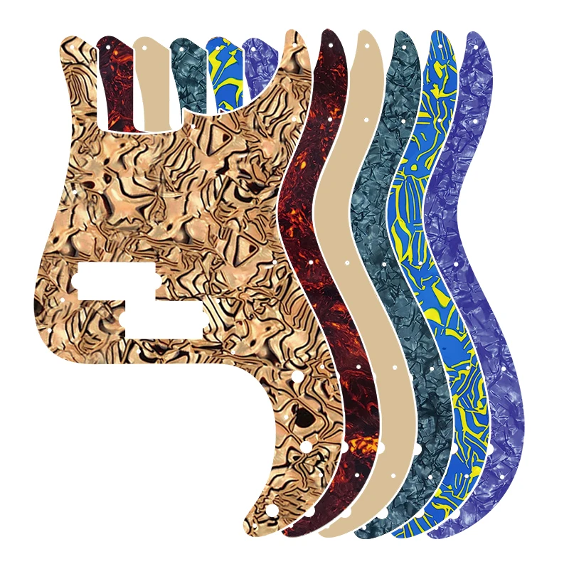 Custom Guitar Parts Quality Electric Guitar Pickguard - For Japan 4 Strings Precision Bass P Bass Guitar Pickguard Scratch Plate