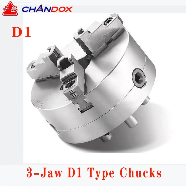 

Taiwan Brand CHANDOX 3-Jaw D1 Type Chucks D15-08 D16-08 D16-10 D18-10 D18-12