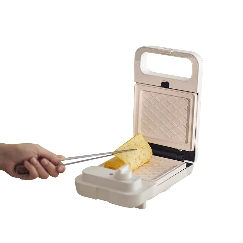 Mini Portable Sandwich Maker Breakfast Non Stick Surface Plates Small Waffle Maker Machine Multi Sandwich Maker