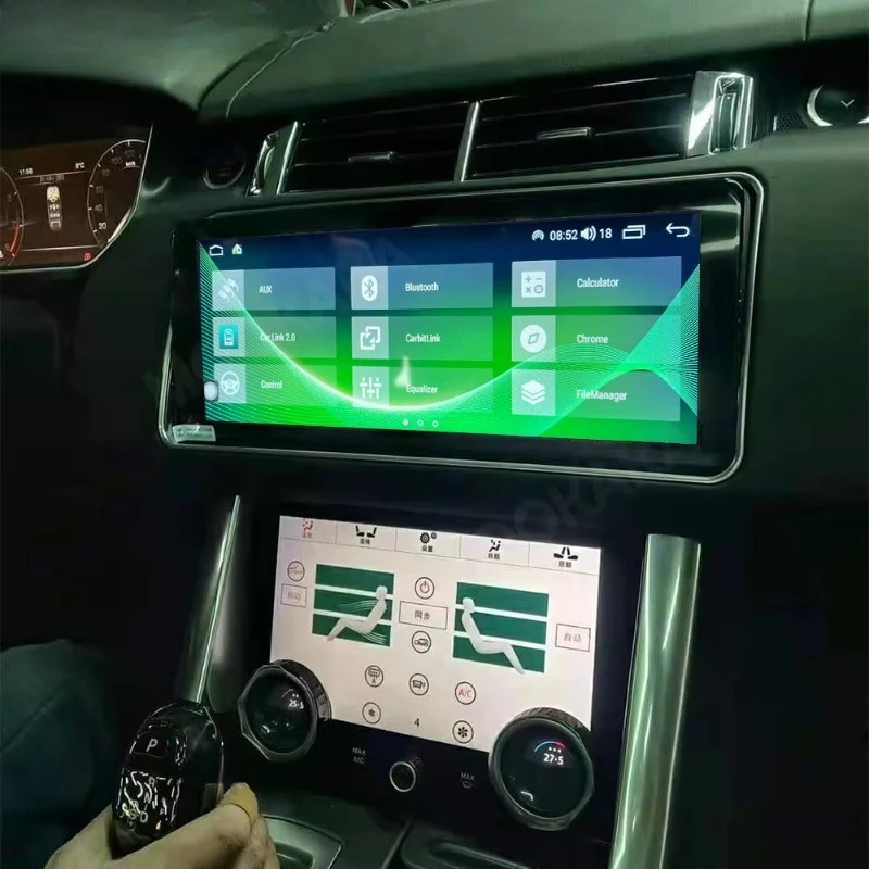 

12.3inch Android Qled Screen for Range Rover Sport L494 Vogue L405 Car Radio Multimedia Video Player Carplay