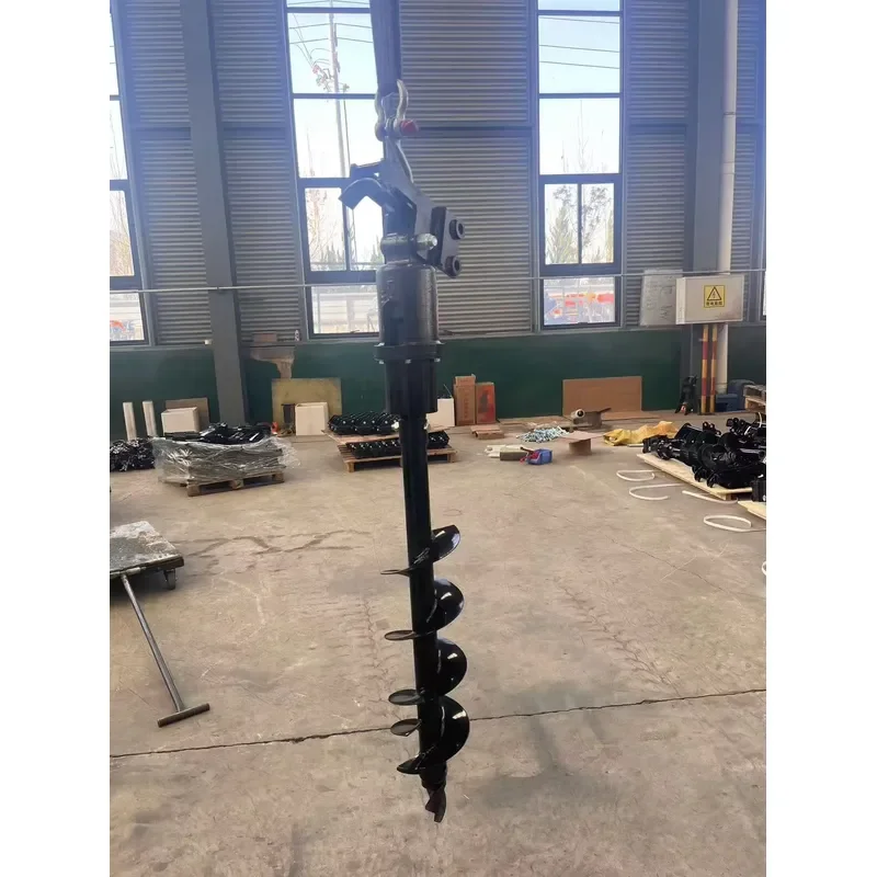 Professional Portable Earth Auger Flight Auger Matching Various Excavator Models