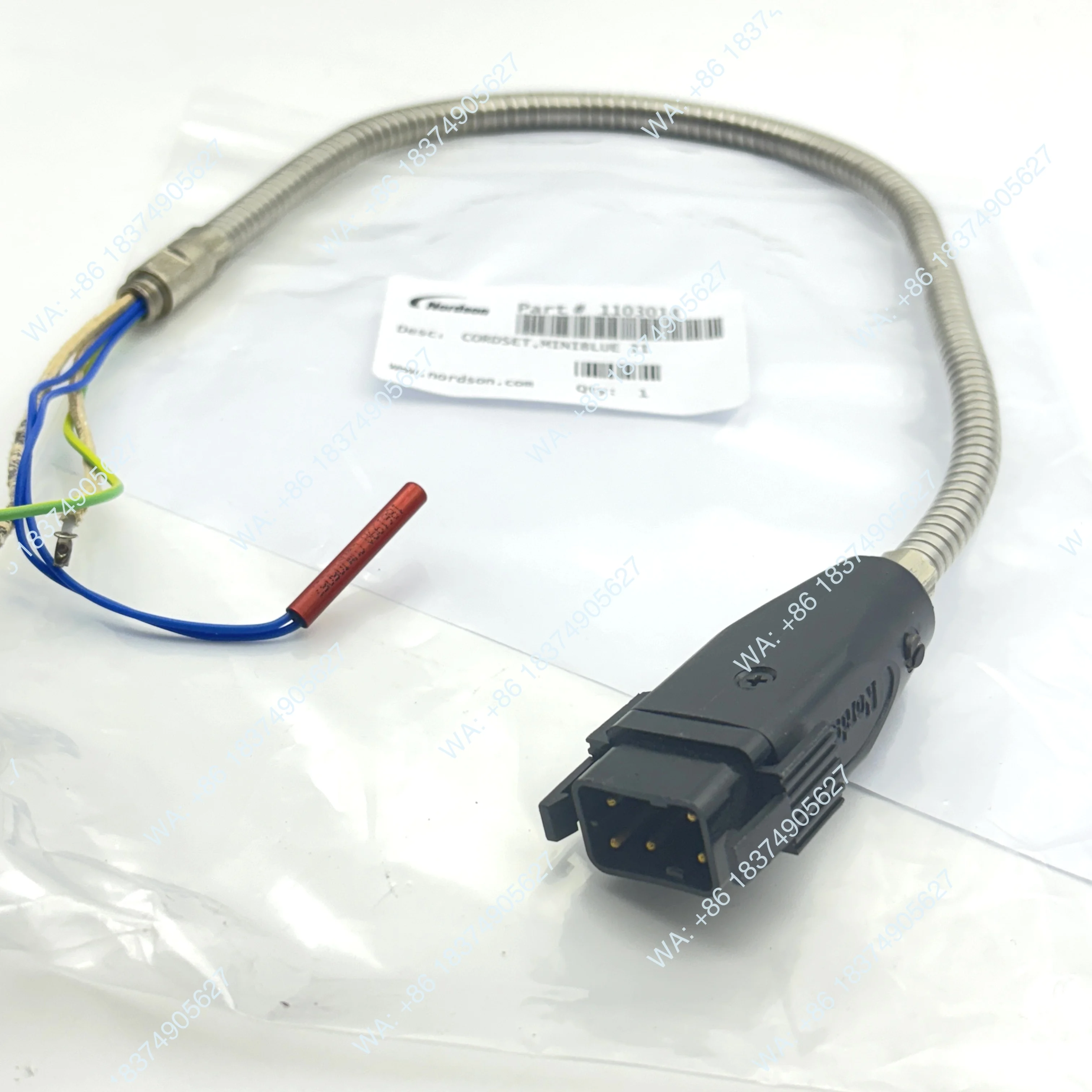 Automatic pneumatic wiring harness, original glue gun wiring harness plug