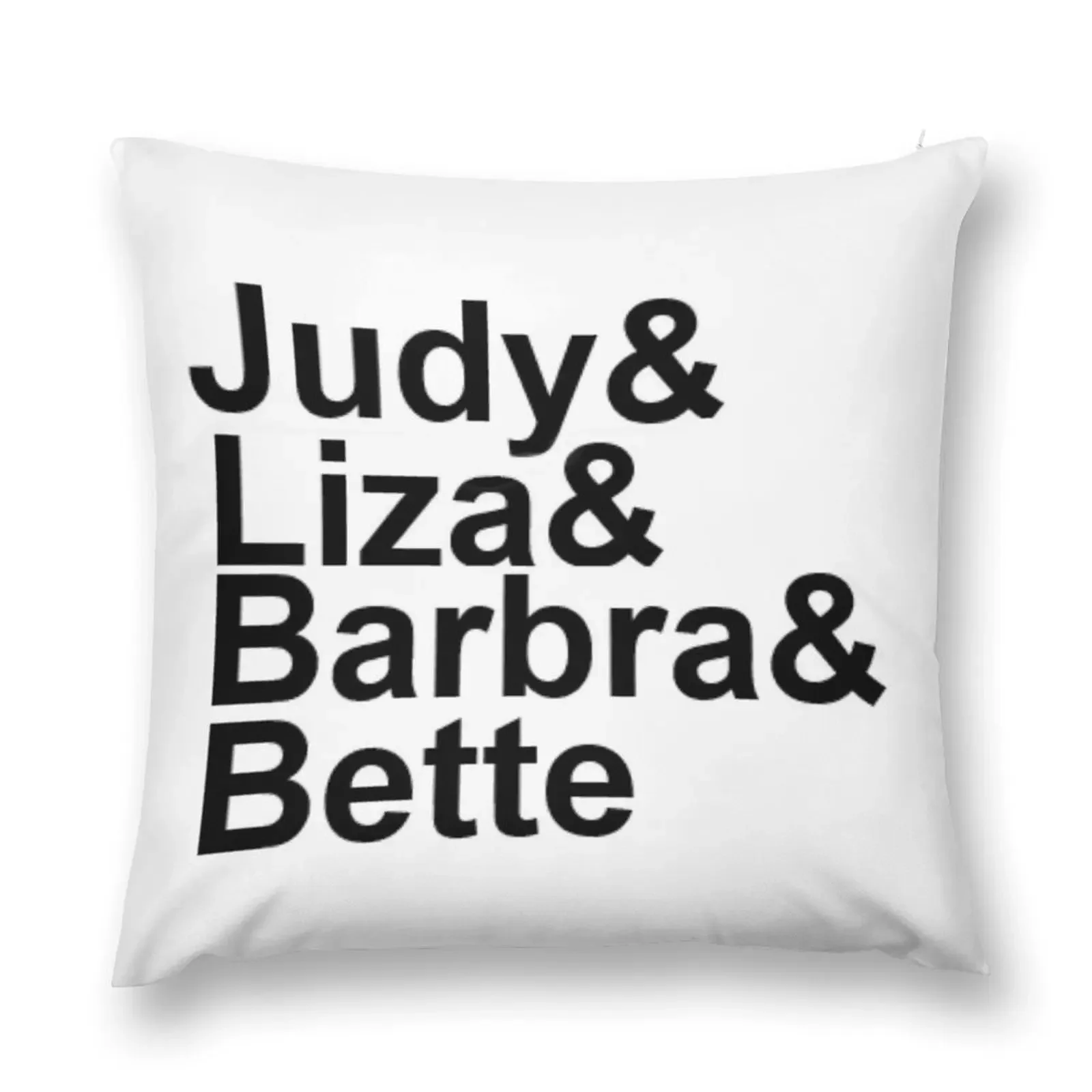 

Judy Garland, Liza Minnelli, Barbra Streisand, Bette Midler Throw Pillow Pillowcase Cushion christmas pillow case pillow