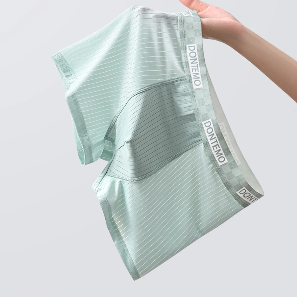 

Men Lightweight Lingerie Ice Silk Sheer Boxer Underwear U Convex Pouch Panties Comfortable Boxers Shorts Trunk