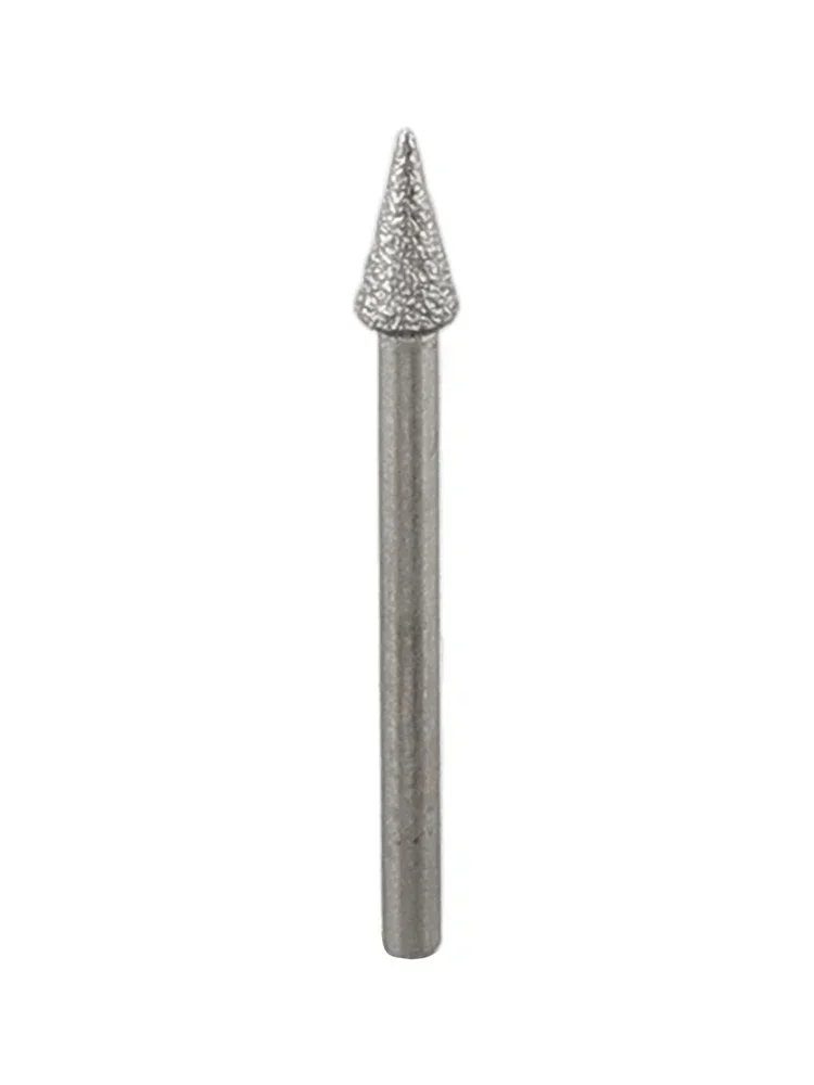 Foratura intaglio ago trapano a mano Mini trapano gambo 1 pz intaglio ago diamante incisione rettifica aste argento