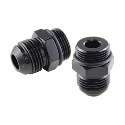 2PCS M22x1.5 to Male AN10 Adaptor Fitting For Oil Cooler Water/Fuel Tank+O-ring