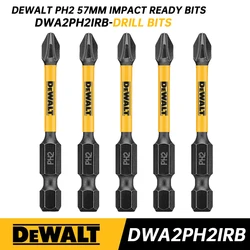 DEWALT-Juego de destornilladores eléctricos de mano, broca cruzada de alta dureza, cabeza de impacto PH2, DWA2PH2IRB