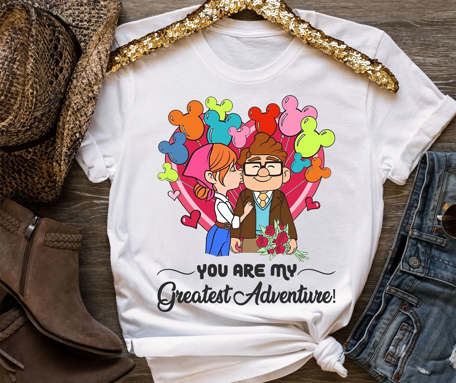 2025, Übergröße, Damen-Sommer-Baumwoll-Kurzarm-T-Shirt, Disney-Anime-Fans, lizenzierter Musterdruck, stilvolle Kleidung