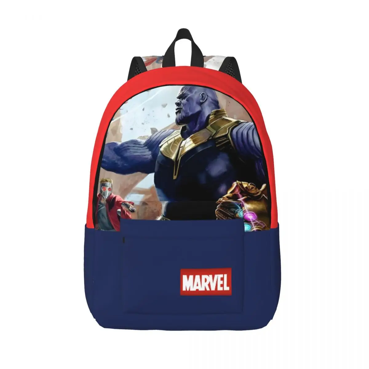 

College Bag Iron Man Sturdy Shoulder Marvel Animation Iron Man Boys Back To School Gift Versatile Handbag Office Work School