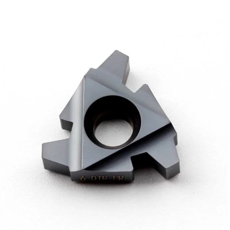 10pcs 16IR 16ER 22IR 22ER 1TR 1.5TR 2TR 2.5TR 3TR 4TR 5TR 6TR 카바이드 스레드 인서트 사다리꼴 스레드 선삭 공구 블레이드