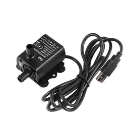 Ultra-quiet Mini Brushless Water Pump Submersible Fountain Aquarium Circulating Micro Submersible Pump Fish Aquatic Pet Supplies