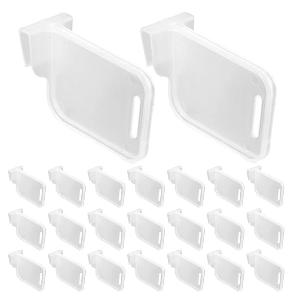 

100 Pcs Refrigerator Side Door Divider Clip Transparent Partition Fridge Storage Food Separator Kitchen Accessories