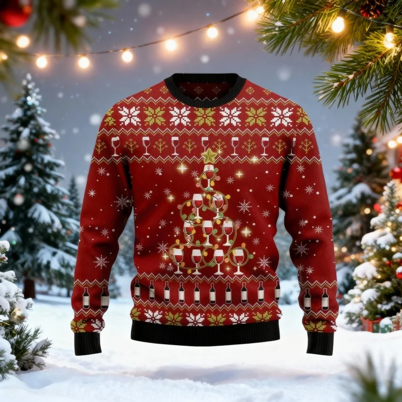 ثلاثية الأبعاد مطبوعة عيد الميلاد ثلج بلوزات للرجال النساء سانتا كلوز نمط طويلة الأكمام مهرجان غير رسمي البلوز س الرقبة هوديس