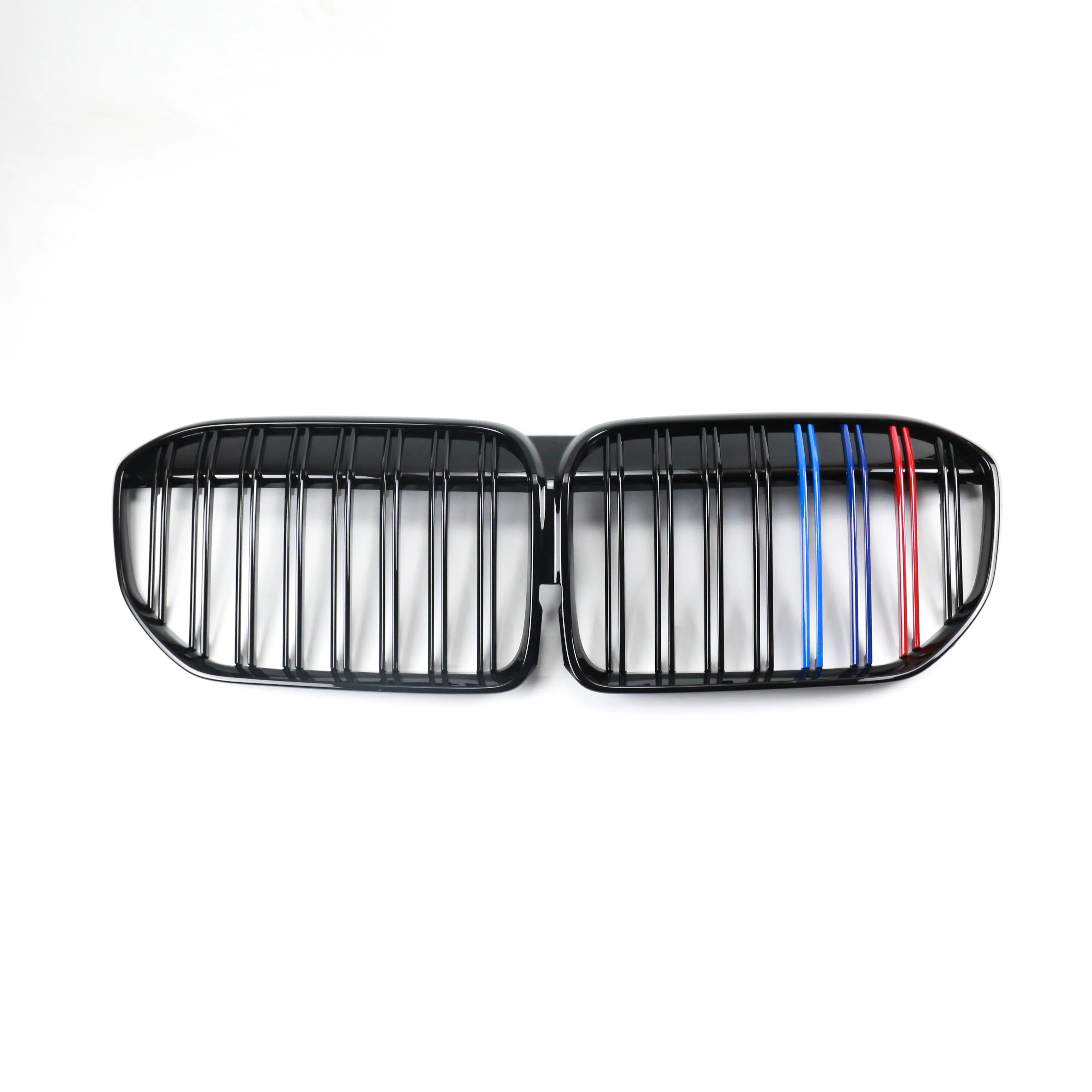

Car Styling Front Grille ABS Front Bumper Grill M Three Color Double Slat Auto Center Grille for Bmw 7 Series G11 2021 2022 2023