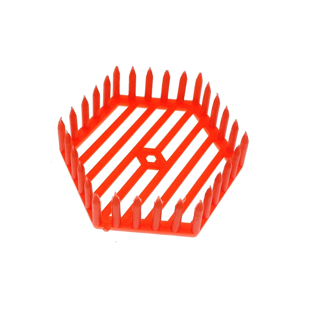 Queen Cage Bees Push In Confine The Queen On the Comb Isolation Catcher Plastic Apis Mellifera Beekeeping Tools Supplies 4PCS